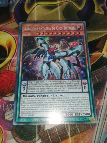 Dragón Fantasma De Ojos Totales Yu-gi-oh! Original Konami