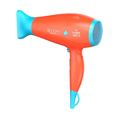 Imagen 7 de 10 de Secador Pelo Gama Eleganza Ion Bloom Color Difusor Cabello - Garantia Oficial - Potente