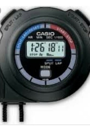 Cronometro Profesional Casio Hs-3 ,2 Tiempos Stopwatch Hs-3 Color de la correa Negro Color del bisel Negro Color del fondo Claro