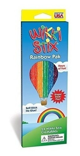 Wikki Stix Rainbow Pak Moulding - Palos Para Esculpir