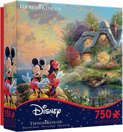 Ceaco Thomas Kinkade A Coleção Disney Mickey