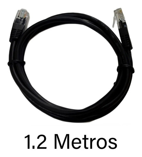 Imagen 2 de 5 de Patchcord Utp Glc 1.2 Mts Cat 6 1000 Mbps Cable De Red Rj45