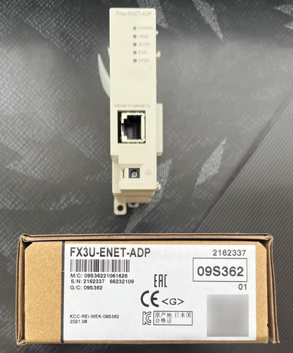 Módulo Ethernet Tcp/ip Plc Mitsubishi Fx3u-enet-adp