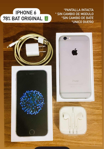 iPhone 6 16gb , 78 Batería Original