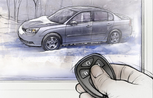 Imagen 8 de 10 de Arranque Remoto Del Motor Start Stop A Distancia Univer Auto