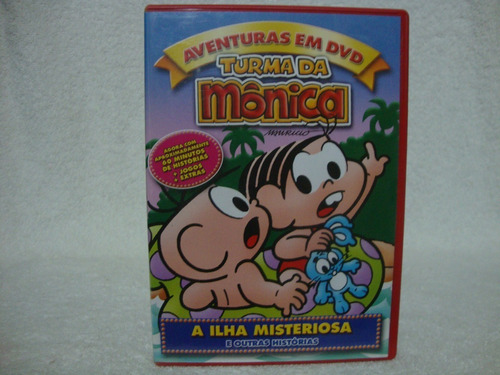 Dvd Turma Da Mônica- A Ilha Misteriosa E Outras Histórias