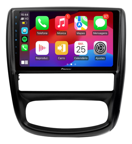 Multimidia Pioneer Duster 12/14 9p Carplay Android Auto