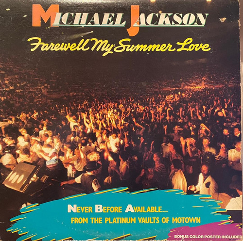 Disco Lp - Michael Jackson / Farewell My Summer Love. Album