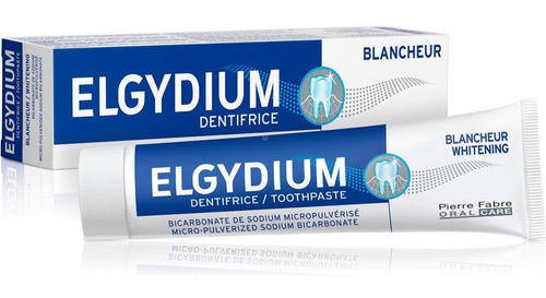 Imagen 1 de 4 de Elgydium Blanqueador Pasta Dental 75ml Dentifrico Original