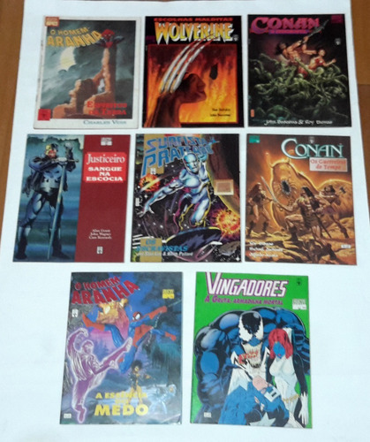 Graphic Marvel 1 A 17 Coleção Completa 1990 Ed. Abril (Usado)
