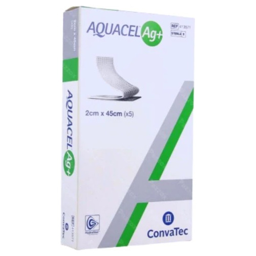 Aquacel Extra Ag De Plata Mecha  2 X 45cm  5uni - Deltamed