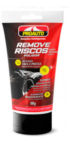 Elimina Riscos 150g Proauto Remove Tira Riscos Superficiais