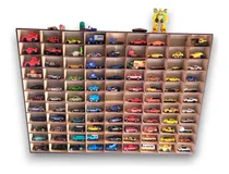 Comprar Exhibidor De Autos Coleccion Hot Wheels Repisa Mdf 99 Autos
