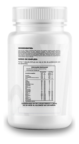 Myo Y D-chiro Inositol 240 Cápsulas Sabor Sin Sabor