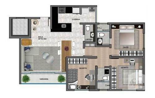 Imagem 5 de 7 de Apartamento À Venda No Dona Clara - Código 470754 - 470754