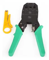 Comprar Crimpeador Para Red Rj45 Rj11 + Pela Cable + Cuchila Utp Lan