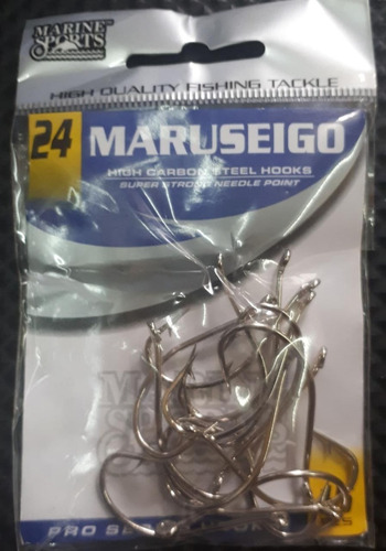 Anzuelos Pejerrey Pesca Variada Maruseigo Nikel Nro 24 X 15