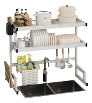 Comprar Escurridor 2 Niveles Seca Platos Cubiertos Vajilla 85 Cm