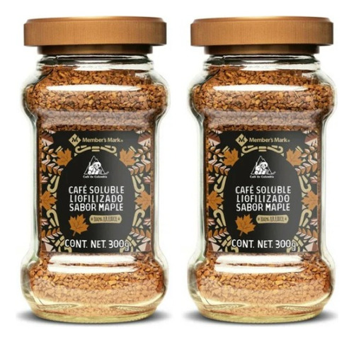 2 Cafe Maple Members Solub Kosh Arabica Colomb Liofilizado
