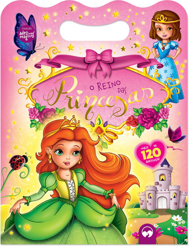 O Reino das Princesas: Adesivos Mágicos, de Richter, Stevan. Editora Vale das Letras LTDA, capa mole em português, 2016