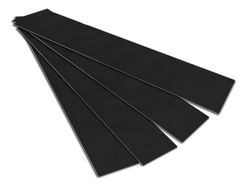 Adesivo Blackout Coluna Siena 4p Vinil Preto 80µ 13x60 Cm