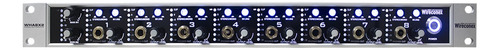 Amplificador Fone De Ouvido Wha8x2 Wireconex 8 Canais 127/220v