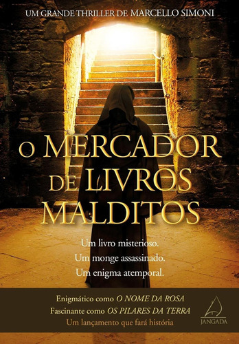 O Mercador De Livros Malditos: O Mercador De Livros Malditos, De Marcello Simoni. Editora Jangada, Capa Mole, Edição Unica Em Português