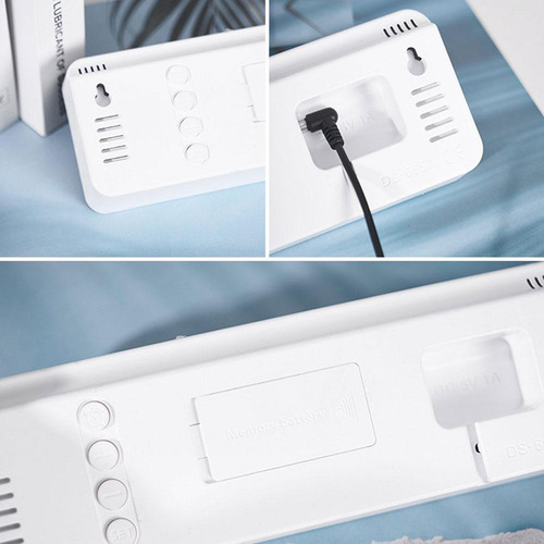 Reloj Electrónico Multifuncional Reloj De Pared Digital Led