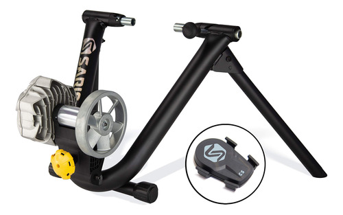 Saris Fluid2 Smart Equipado Indoor Bike Trainer, Incluye Sen