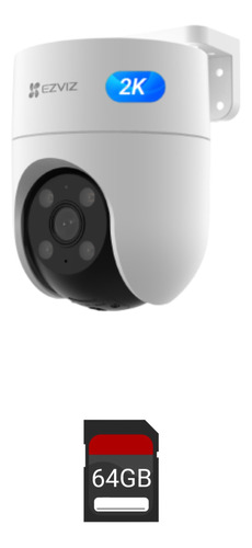 Ezviz H8c 2k 3mp Wifi Exterior 360 Inteligencia + Memoria 64