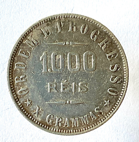 1000 Reis - 1906 - X Grammas - Original (686)