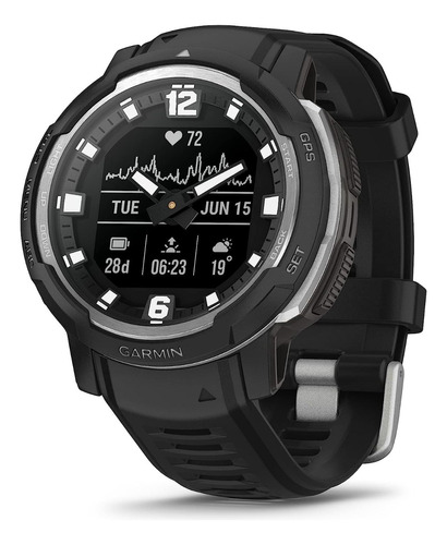 Garmin Instinct Crossover Black Smartwatch Resistente 45mm