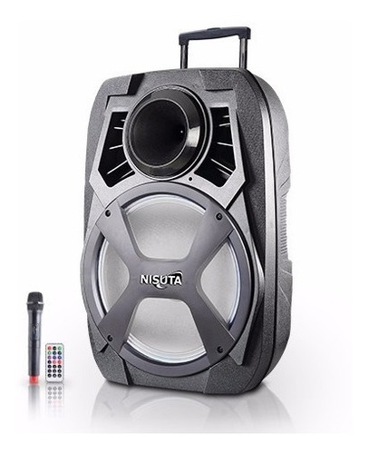 El Mejor Bafle Parlante Portatil Bluetooth Karaoke Fm Usb