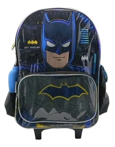 Mochila Con Carro Batman 18 Pulgadas Original