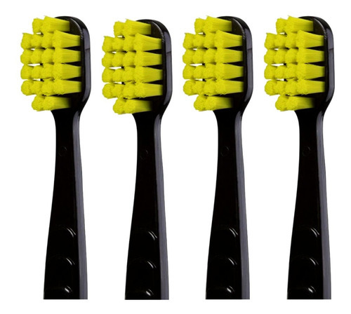 Kit Escova Dental Extra Macia Kess Pro 10k Belliz Verde C/4