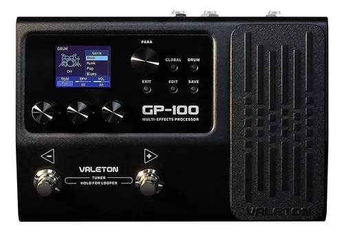 comprar Valeton Gp-100 Guitar Bass Amp Modeling Ir Cabinets Simul...