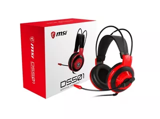 Auriculares Gamer Msi Ds501 Pc Mac Ps4 Ps5 Xbox Microfono