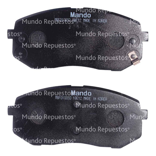 Pastillas Freno Para Kia Sportage 2000 T Delanteras 2.0 2010