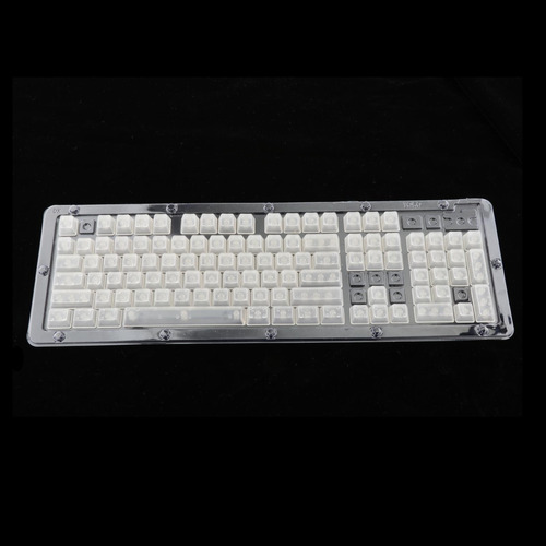 Keycaps De 104 Teclas Diy Totalmente Transparente