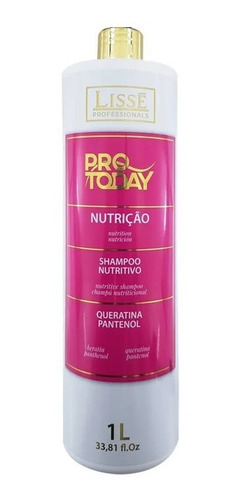 Imagem 4 de 8 de Kit Nutrição Pro To Day Lissé Shampoo 1lt E Máscara 1kg