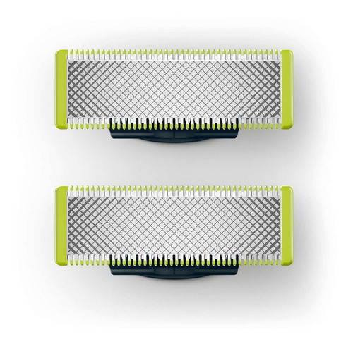 Imagen 2 de 10 de Repuesto De Cuchillas Philips One Blade X2 Qp220/50
