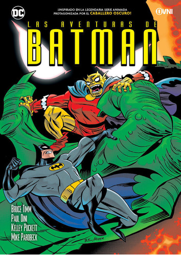Las Aventuras De Batman Vol. 5, De Puckett  Templeton  Parobeck  Burchett  Dini  Timm. Serie Las Aventuras De Batman, Vol. 5. Editorial Ovni Press, Tapa Blanda En Español