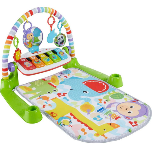 Fisher-price Deluxe Kick & Play Removable Gym,verde Nuevo