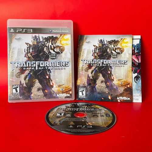 Transformers Dark Of The Moon - Ps3 (Usado)
