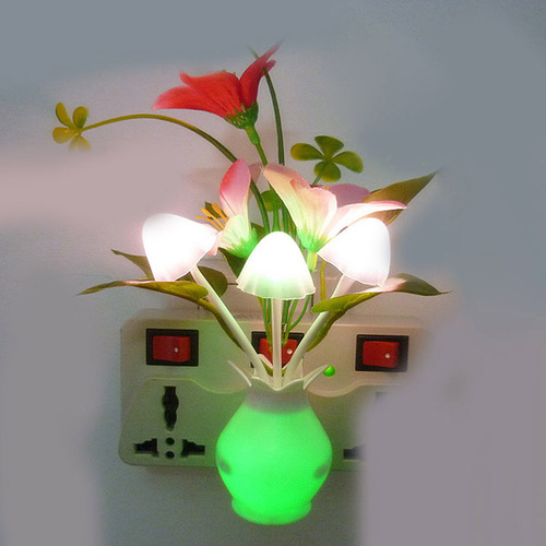 2 Unidades De Luces Nocturnas Para Niños Con Forma De Flor D