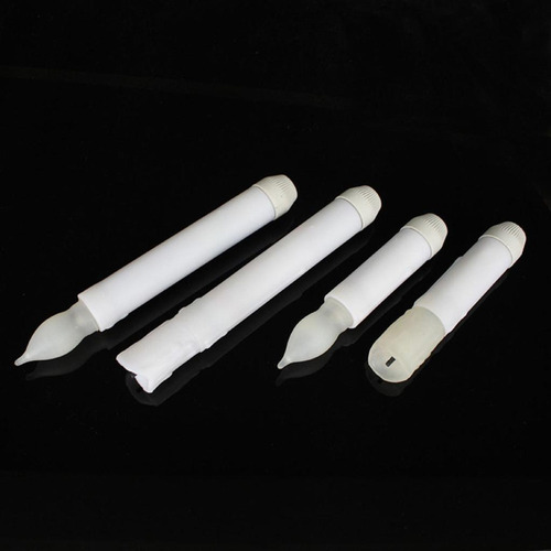 Vela Sin Llama De Velas Eléctrica Alta Led 10 Pedazos 165mm