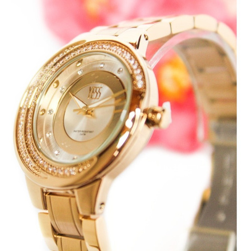 Reloj Yess Original Dama Mujer Acero Inox + Envío Gratis