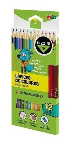 Lapices De Colores X12 Pizzini Lml2712