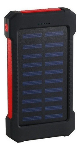 Banco De Energía Solar Impermeable Superior De 20000 Mah, 2