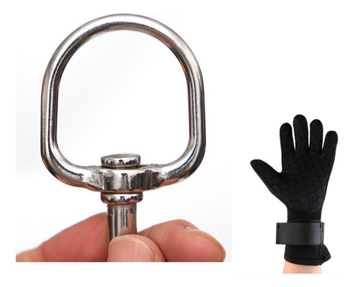 Perno De Argolla Giratorio Gancho De Seguridad Correa 96mm